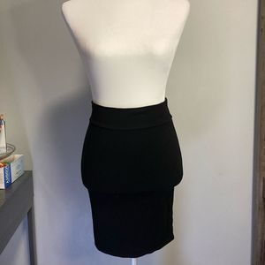 Black pencil skirt small